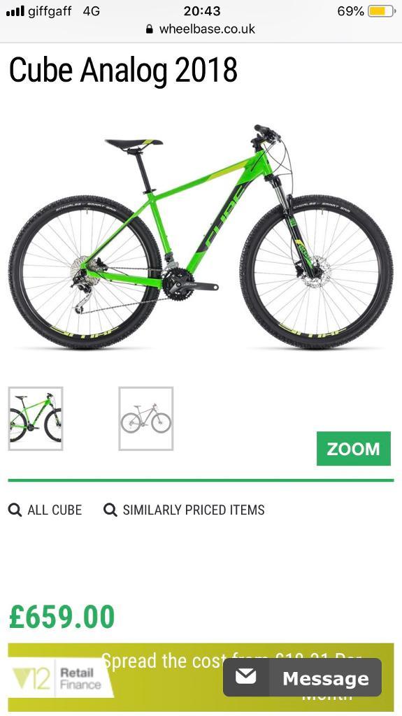 cube analog 2018 green